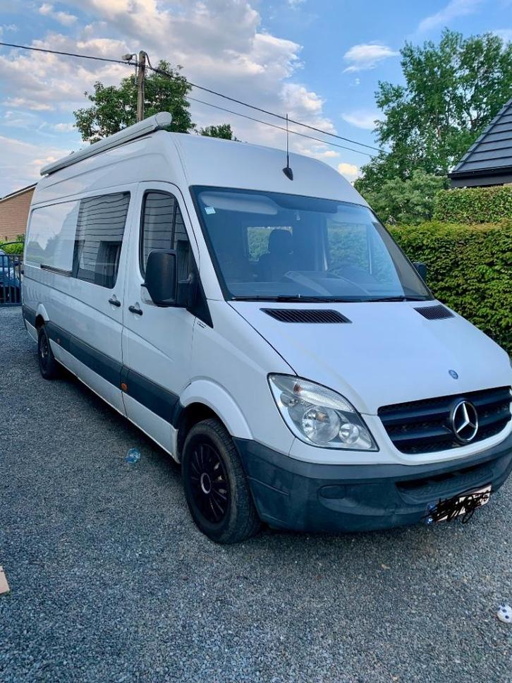 Mercedes sprinter, Caravans en Kamperen, Mobilhomes, Particulier, Buscamper of Camperbus, Mercedes-Benz, Mercedes, Diesel, Handgeschakeld
