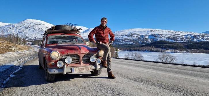 Volvo Amazon 122s- rallyes aventures, Auto's, Oldtimers, Particulier, Volvo, Benzine, Berline, 2 deurs, Handgeschakeld, Rood, Ophalen