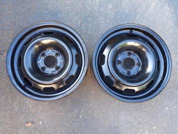 2 Jantes acier 15 pouces 4x108 Peugeot Citroen 5401.J2 beschikbaar voor biedingen
