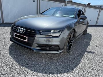 Audi a7 competition 3.0 tdi biturbo 326 pk, Autos, Argent ou Gris, Achat, Noir, 6 cylindres