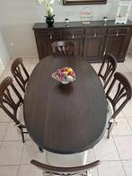 elegante eetkamer als parel voor jouw woonkamer, Ophalen, Gebruikt, Rustiek, 4 tot 6 stoelen