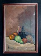 Nature italienne morte unique, huile sur contreplaqué, Antiquités & Art, Art | Peinture | Classique, Envoi