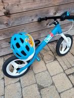 loopfiets btwin met helm, Fietsen en Brommers, Ophalen, Zo goed als nieuw