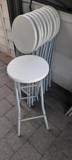 Barkrukken met bijpassende tafels, Tuin en Terras, Ophalen, Gebruikt