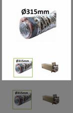 Geïsoleerde flexibele ventilatieslang 315 mm- 10 meter, Doe-het-zelf en Bouw, Buizen en Afvoer, 6 meter of meer, Nieuw, 80 mm of meer