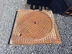 Gietijzeren putdeksel, Doe-het-zelf en Bouw, Ophalen, Gebruikt, 60 tot 80 mm, Overige materialen