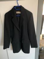 Zwarte blazer met 2 klepzakken (65 % wol): maat 40, Taille 38/40 (M), Enlèvement ou Envoi, Comme neuf, Manteau