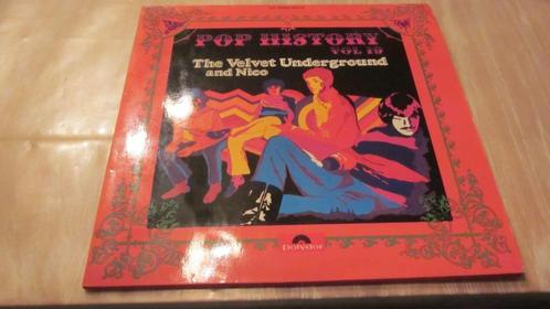 THE VELVET UNDERGROUND and NICO - pop history vol 10, Cd's en Dvd's, Vinyl | Rock, Zo goed als nieuw, Poprock, 12 inch, Ophalen of Verzenden