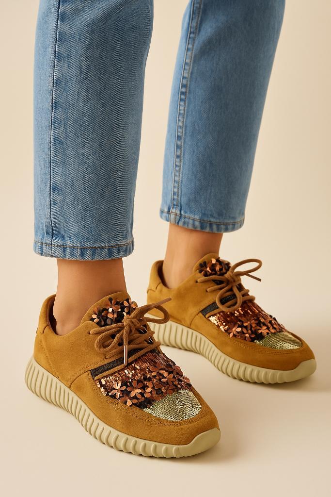 SVNTY Antwerp sneakers limited edition maat 39, Kleding | Dames, Schoenen, Gedragen, Sneakers, Bruin, Ophalen of Verzenden