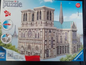 3D Notre Dame Ravensburger beschikbaar voor biedingen