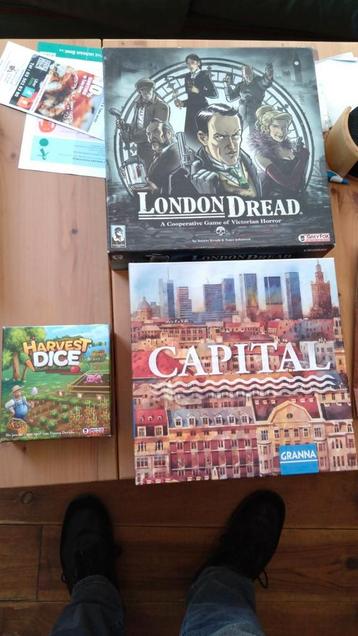 London Dread, Capital, Havest Dice beschikbaar voor biedingen