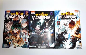 Manga My Hero Academia tomes 26, 31 & 36 à l'unité ou en lot disponible aux enchères