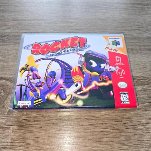 Rocket Robot on Wheels N64 Game Case, Games en Spelcomputers, Games | Nintendo 64, Verzenden