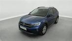 Volkswagen Taigo 1.0 TSI 95cv Life CARPLAY / FULL LED / PDC, Auto's, Stof, Gebruikt, 95 pk, Blauw