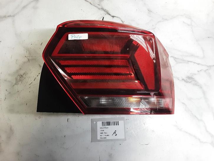 ACHTERLICHT RECHTS Volkswagen Polo VI (AW1) (2G0945096B), Auto-onderdelen, Verlichting, Volkswagen, Gebruikt