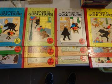 12 facsimiles - Complete serie Quick & Flupke - Hergé beschikbaar voor biedingen