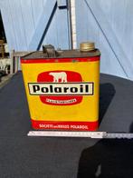Bidon d'huile ancien Polaroil déco vintage oldtimer classic, Collections, Comme neuf, Emballage, Enlèvement ou Envoi