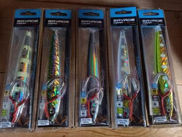 150 grams Slim Jig Minnow + Assist Hooks...Savage Gear! beschikbaar voor biedingen