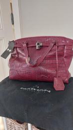 Handtas nathan baune bordeauxkleur, Enlèvement ou Envoi, Neuf, Sac à main