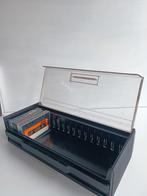 Vintage opbergdoos voor audiocassettes - 15 plaatsen, Ophalen of Verzenden, Gebruikt