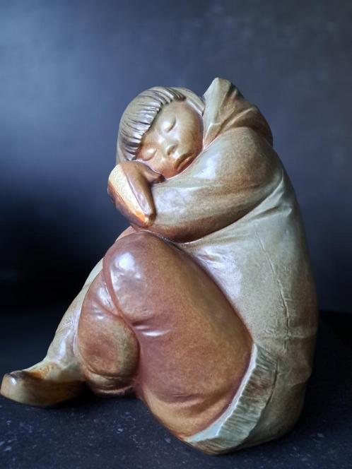 Lladro Eskimo Inuit, Antiek en Kunst, Antiek | Keramiek en Aardewerk, Ophalen of Verzenden