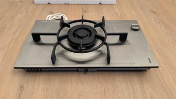 Atag gaskookplaat inox - 1 wokbrander 3,9 kW - NIEUW beschikbaar voor biedingen