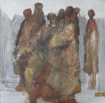 "Onderweg" - Gino Hollander (1924 - 2015) beschikbaar voor biedingen