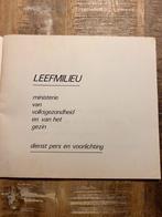 Leefmilieu ... (ministerie van volksgezondheid en het gezin), Ophalen of Verzenden, Gelezen, Maatschappij en Samenleving