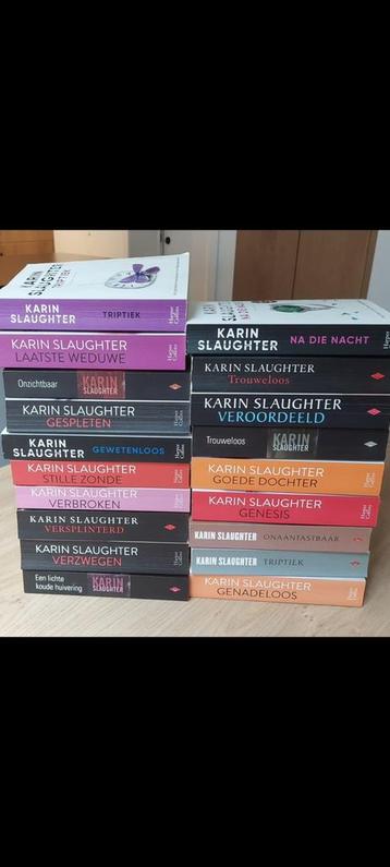 Karin Slaughter - 19 stuks 