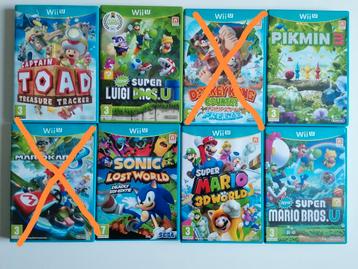 Wii U games te koop beschikbaar voor biedingen