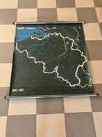 oude schoolplaat, Antiek en Kunst, Antiek | Schoolplaten, Ophalen, Aardrijkskunde