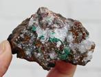 MALACHIET en KWARTS uit KOLWEZI in CONGO, Verzamelen, Mineralen en Fossielen, Ophalen of Verzenden, Mineraal