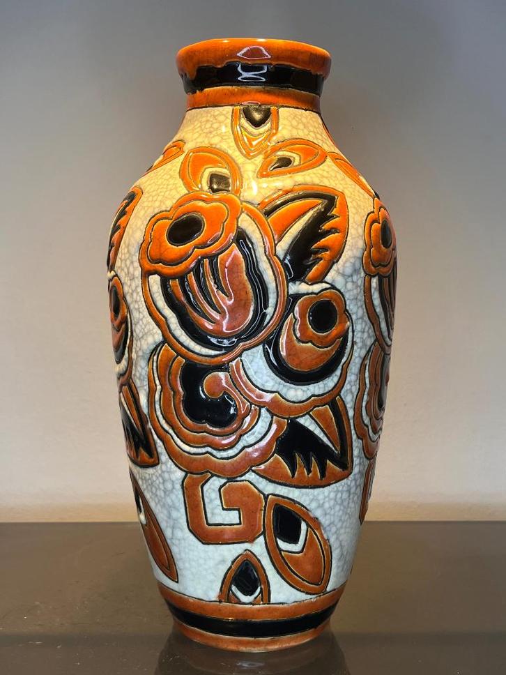 Charles Catteau Keramis Boch, Antiquités & Art, Antiquités | Vases, Enlèvement ou Envoi