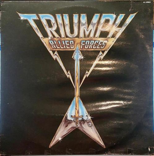 Triumph - Allied Forces (2923540801), Cd's en Dvd's, Vinyl | Hardrock en Metal, Gebruikt, Ophalen of Verzenden