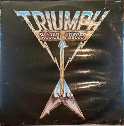 Triumph - Allied Forces (2923540801), CD & DVD, Vinyles | Hardrock & Metal, Utilisé, Enlèvement ou Envoi