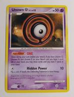 Pokémonkaart Unown (O) Secret Wonders 70/132, Ophalen of Verzenden, Losse kaart, Zo goed als nieuw