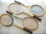 Houten tennisracket. (4). IIOO, Ophalen of Verzenden, Racket