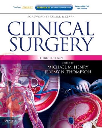 Clinical Surgery - 3th Edition  beschikbaar voor biedingen