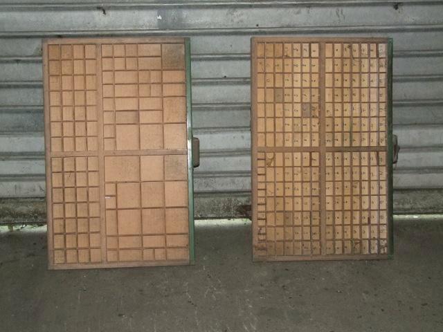 Casiers d'imprimeur, Maison & Meubles, Armoires | Casiers, Utilisé, Enlèvement