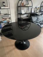 Table en granit noir 120 cm, Comme neuf