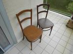 Deux chaises bistrot, Maison & Meubles, Chaises, Enlèvement, Utilisé, Bois, Deux