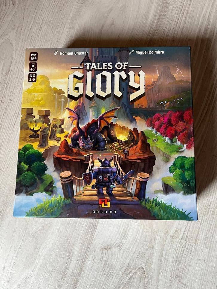 tales of glory, Hobby en Vrije tijd, Gezelschapsspellen | Bordspellen, Zo goed als nieuw, Een of twee spelers, Drie of vier spelers