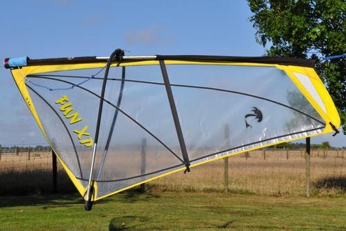 3.6m2 Tiki Fun XP kindertuig, Watersport en Boten, Windsurfen, Gebruikt, Zeil, Met draagtas, Minder dan 5 m², Ophalen