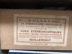 Stéréoscope ancien avec plaques de verre