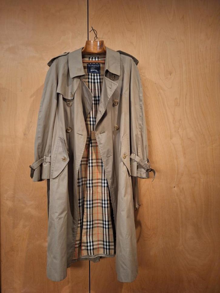 Vintage Burberrys’ Trenchcoat maat 54 (L/XL) NIEUW, Kleding | Heren, Jassen | Winter, Nieuw, Maat 52/54 (L), Beige, Ophalen of Verzenden