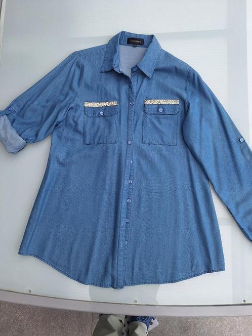 dameskleding, Kleding | Dames, Homewear, Zo goed als nieuw, Maat 46/48 (XL) of groter, Blauw, Ophalen of Verzenden
