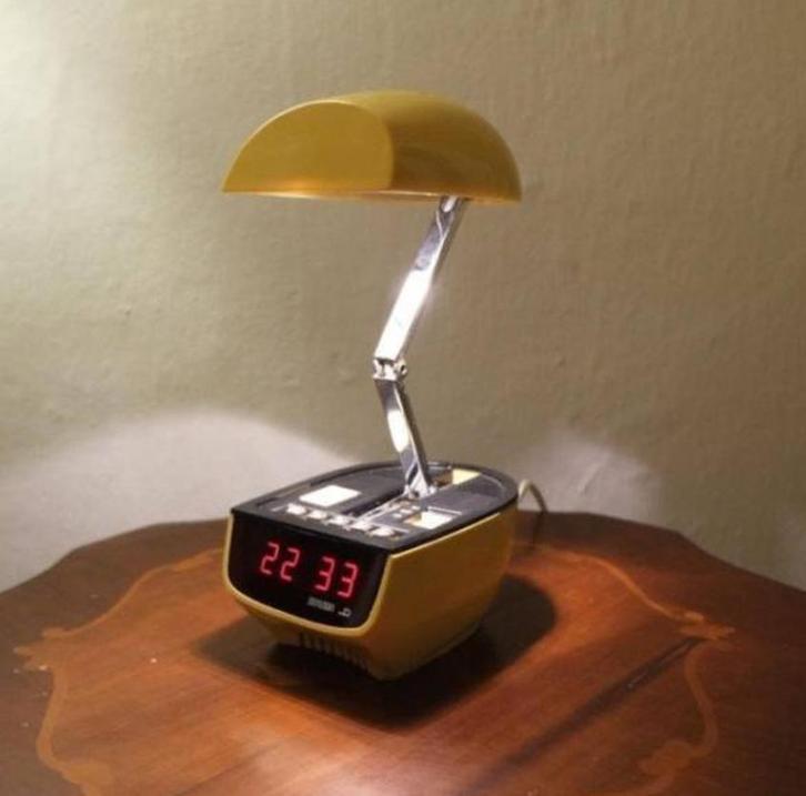 Timco opvouwbare wekker lamp model ex60, Antiek en Kunst, Antiek | Verlichting, Ophalen of Verzenden