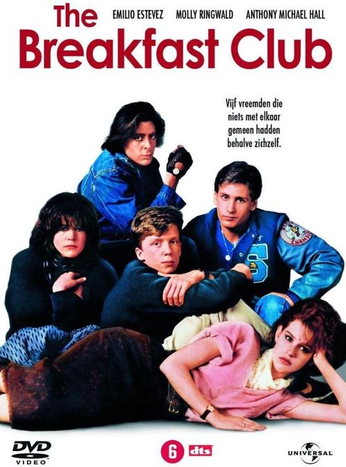 The Breakfast Club (DVD), Cd's en Dvd's, Dvd's | Drama, Zo goed als nieuw, Ophalen of Verzenden