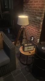 Industriele staanlamp, Huis en Inrichting, Lampen | Vloerlampen, Ophalen, Zo goed als nieuw
