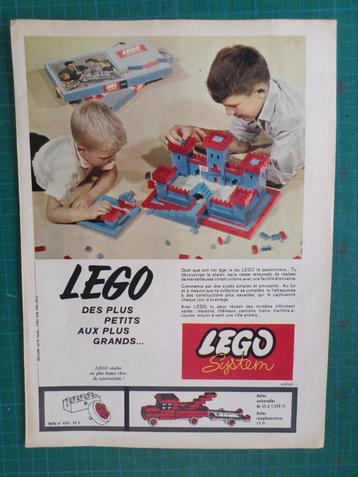 Lego - publicité papier - 1962 beschikbaar voor biedingen